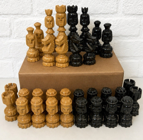 Vintage large wooden set - wooden, of
