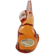 MARKED Wedgwood Topaz Glass