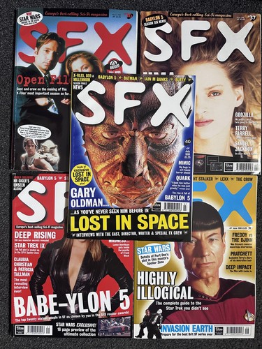 Sfx magazine bundle - x5,