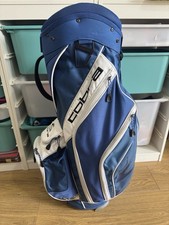 Cobra Golf Cart Bag, Blue/White, Rainhood, Strap, 2.5 kg, decent