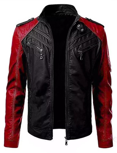 Men black red - red, genuine