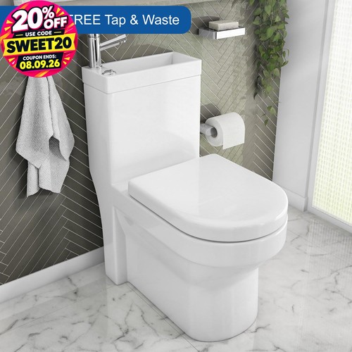 Close coupled toilet - in, 1