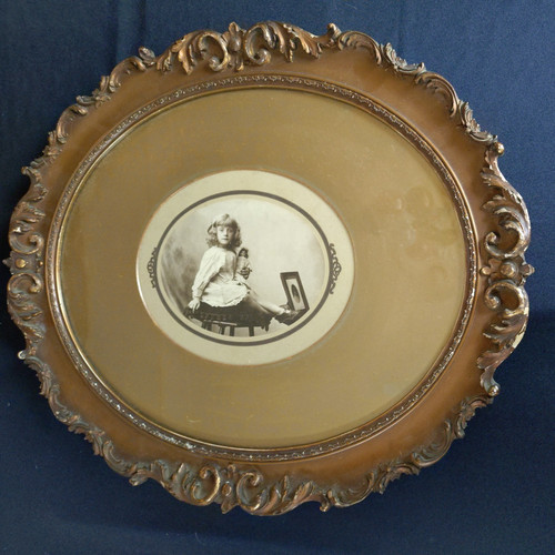 Large victorian wooden - large, gilded