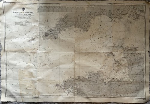 Vintage admiralty chart 2649 - vintage,