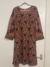 Ladies Dark Peach Suit for Eid