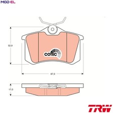 BRAKE PAD SET DISC BRAKE