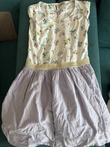 Girls floral sleeveless line - sleeveless, a-line