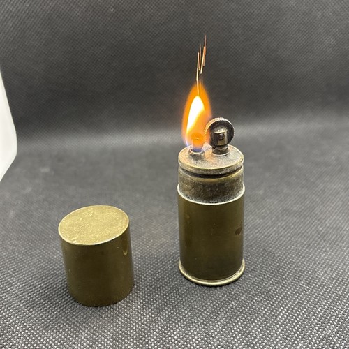 Antique hairy lighter - hairy, petrol