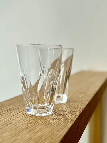 Pair vintage waterford - a,