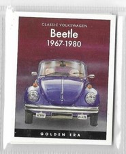 Golden Era Single Cards Volkswagen Beetle Vespa Scooters Famous Footballers 