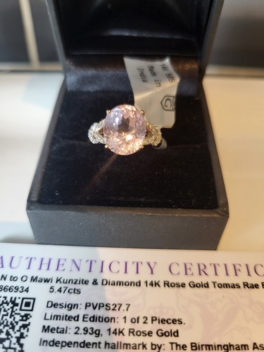 Mawi kunzite diamond - &,