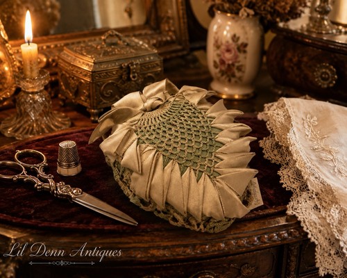 Antique victorian silk lace - victorian,