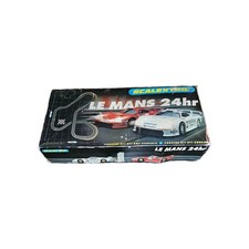 Scalextric Vintage le Mans 24hr Porsche 911 Set Boxed Tested.