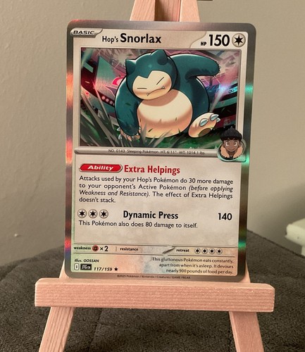 Hops snorlax holo - hops, journey