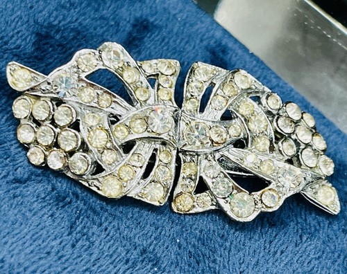Duette rhinestone dress clip - duette,