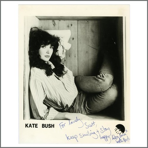 Kate bush signed - signed, emi