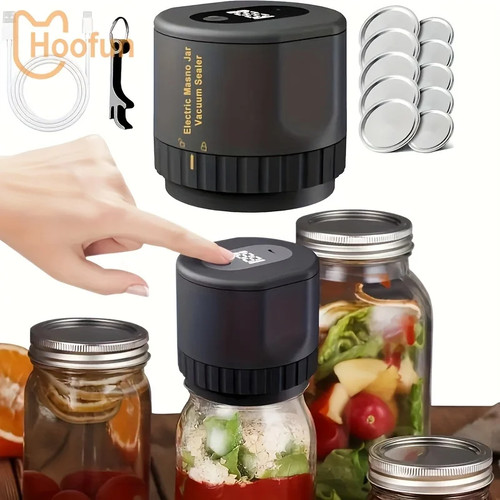 Electric mason jar - electric, vacuum