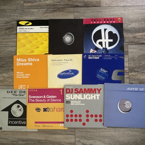 Hard house vinyl lot - house, 10x