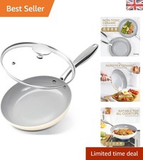 20cm Beige Ceramic Non-Stick