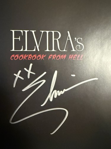 Elvira cookbook from - elvira's, hell"