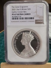 2021 2oz Gothic Crown Portrait