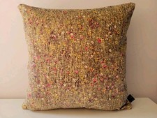 Liberty Arts Mawston Meadow Secret Garden & Olive Velvet Fabric Cushion Cover 