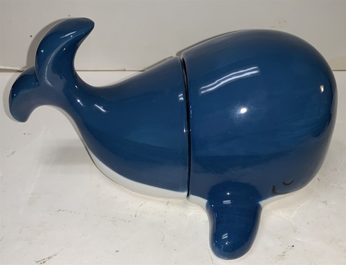 Baby aspen blue whale ceramic - whale,