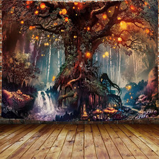 Magical Forest Tapestry Life