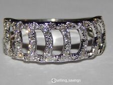 14K WHITE GOLD 3/4 TCW DIAMOND