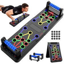 Berleng Push Up Board - 36-in-1 Foldable Pushup Fitness Stand for Portable St...