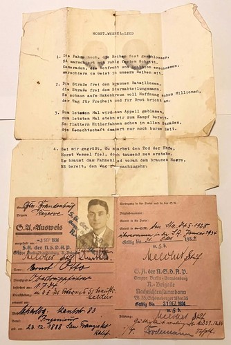 Ww2 german ausweis - ausweis, doc