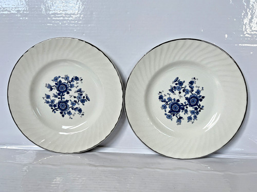 Royal blue ironstone side - blue,