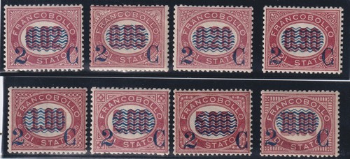 Kingdom italy 1878 onduline - of,