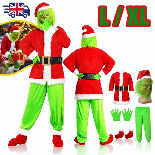 Grinch costume suit adult - grinch,