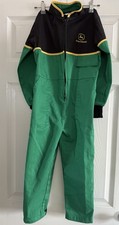 John Deere Dickies original Childrens Kids Green Overalls size 6, young farmer
