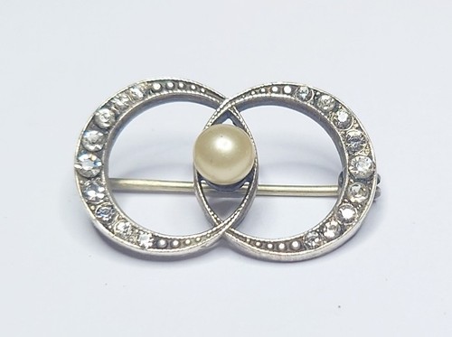 Vintage edwardian silver tone - edwardian,