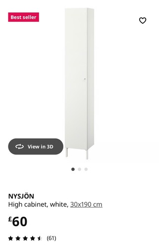 Ikea nysjön bathroom high - ikea,