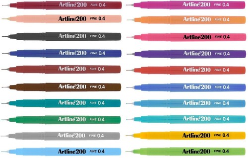 Artline 200 fineliners - 200,