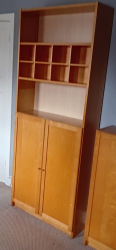 Ikea billy bookcase open - ikea, open/
