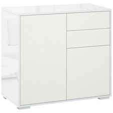 High Gloss White Sideboard