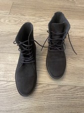 Ask The Missus Dessert Boots Dark Brown - Size 7