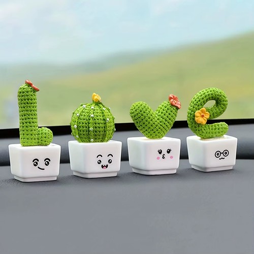 Set mini resin succulent - 4,
