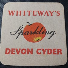 Whiteways cider beer mat - cider,