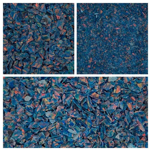Crushed opal space - crushed,