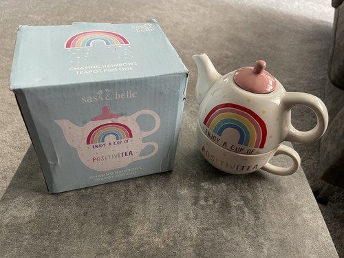 Teapot with mug - teapot, gift