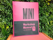 Bmc Mini workshop manual vgc Mini Cooper van pick up saloon cooper s