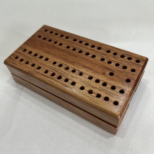 Cribbage board with - cribbage,