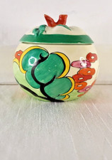 Clarice Cliff Green Erin Apple