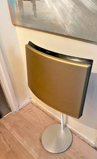 Bang & Olufsen Sound System Beosound 1  (Gold) + Stand & Bluetooth Streamer!