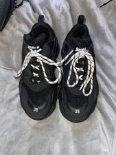 Balenciaga Triple S Black UK 5